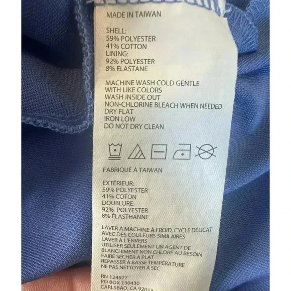 PrAna Women's Mika Double Layer Tank Top Lavender Size L - Picture 5 of 5